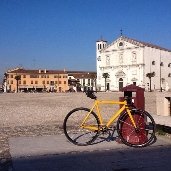 NAGAYE Project bici per il sociale - Palmanova piazza
