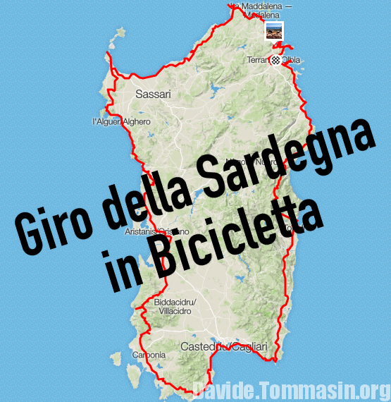 Giro della Sardegna in bicicletta 2016 Ciclismo Strava